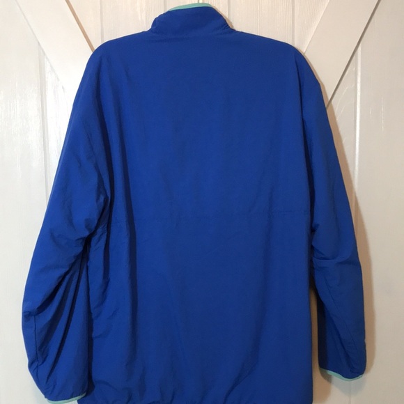 Chubbies Reversible 1/4 Zip Snap Fleece Nylon Pullover - Picture 7 of 13